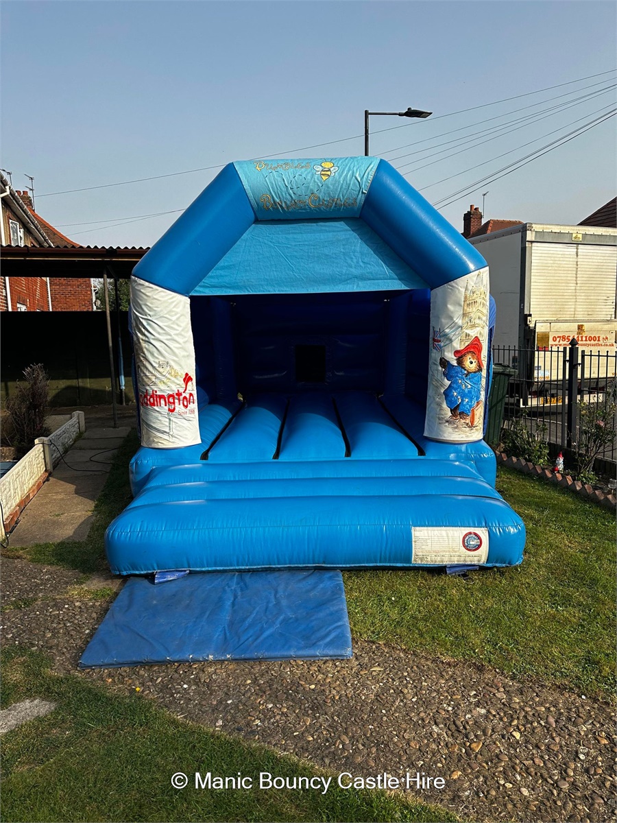 Blue disco castle (any theme ) - Bouncy Castle Hire, Soft Play Hire ...
