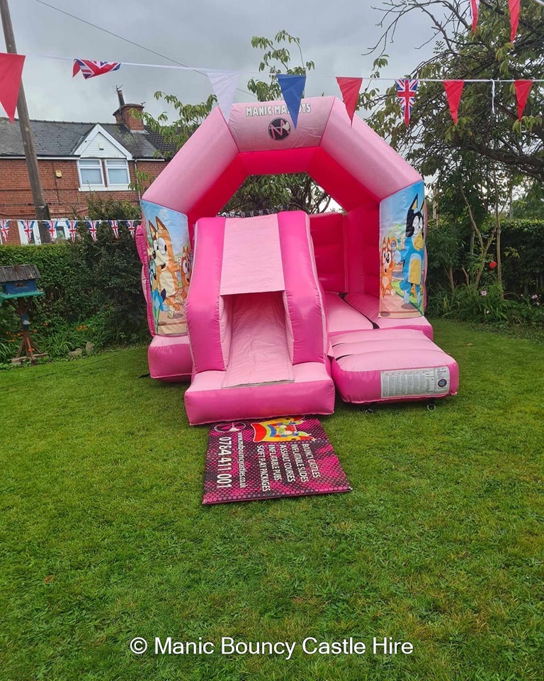 Bluey Bouncy Castle - Bouncy Castle Hire, Soft Play Hire, Inflatable ...