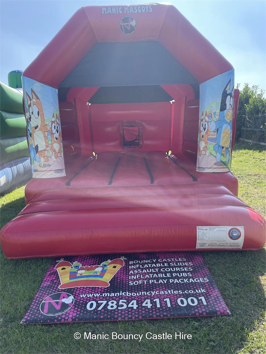 Bluey Bouncy Castle Best Bouncy Castle Hire, Soft Play Hire