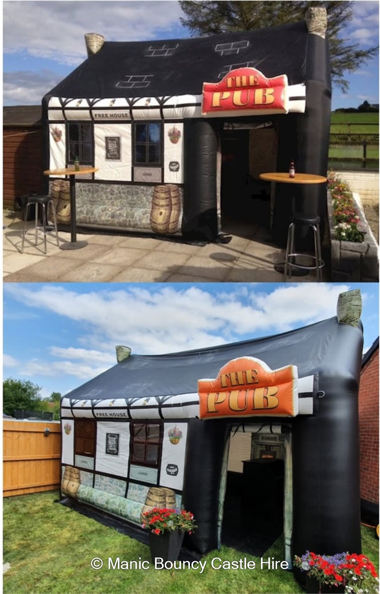 Inflatable pub hire - Bouncy Castle Hire, Soft Play Hire, Inflatable ...