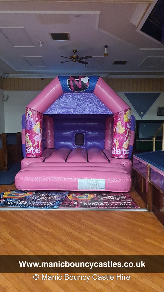 Pink disco castle(any theme) - Bouncy Castle Hire, Soft Play Hire ...